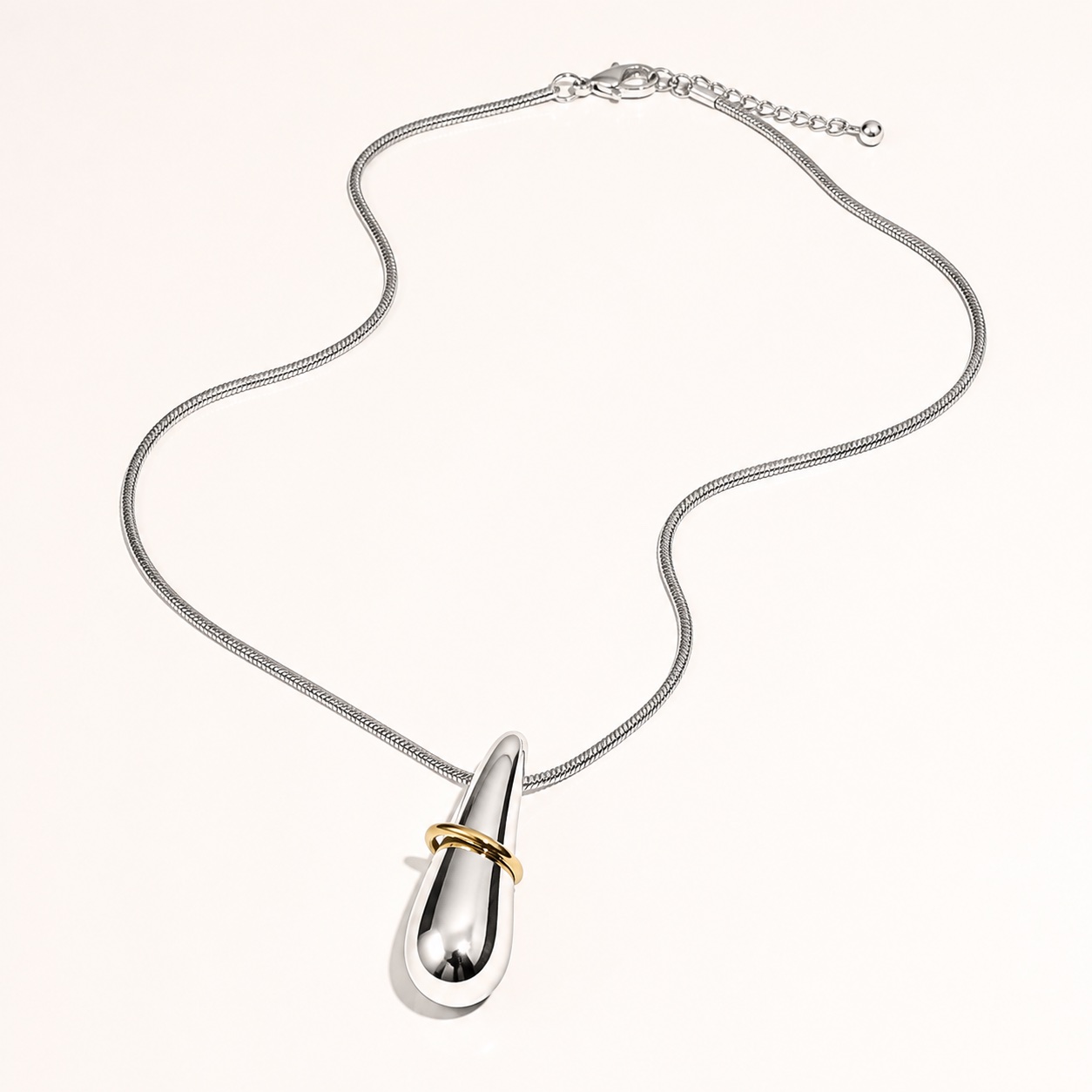 Mirror Drop Necklace