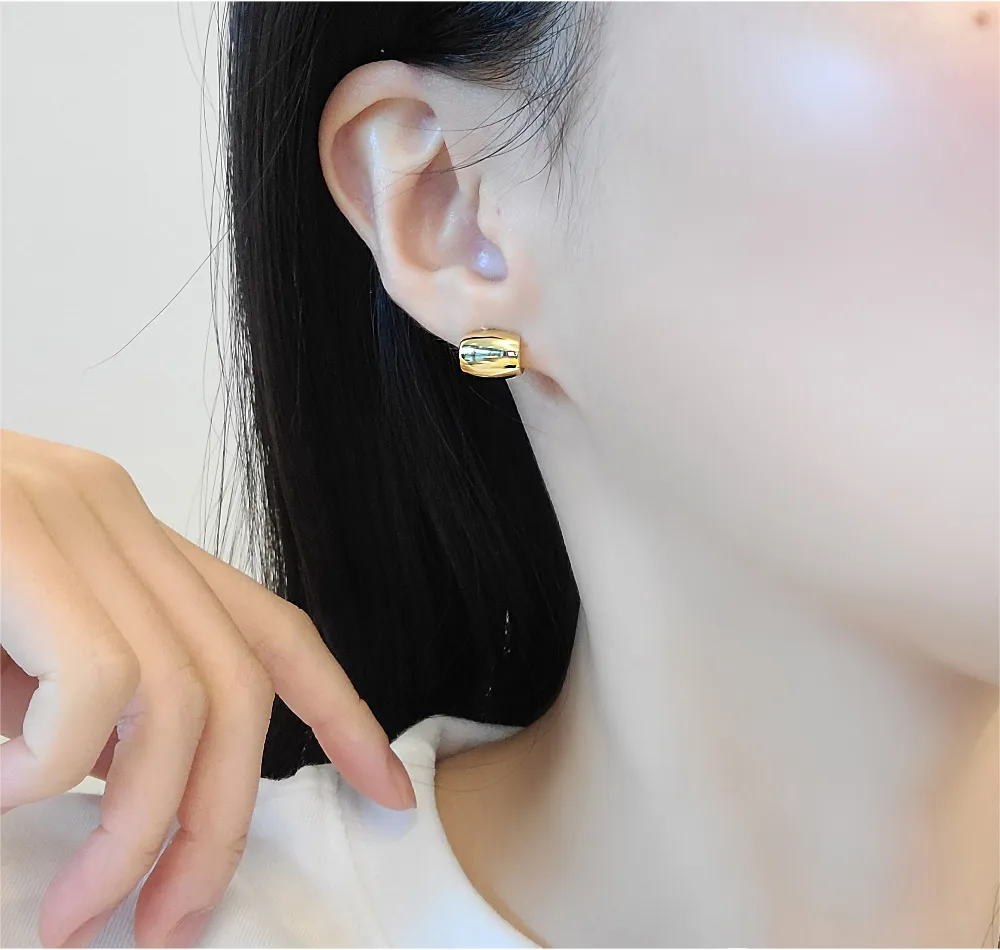 Wide Half Hoops detail 4