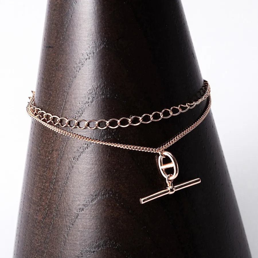 Double Layer Toggle Bracelet — view 1