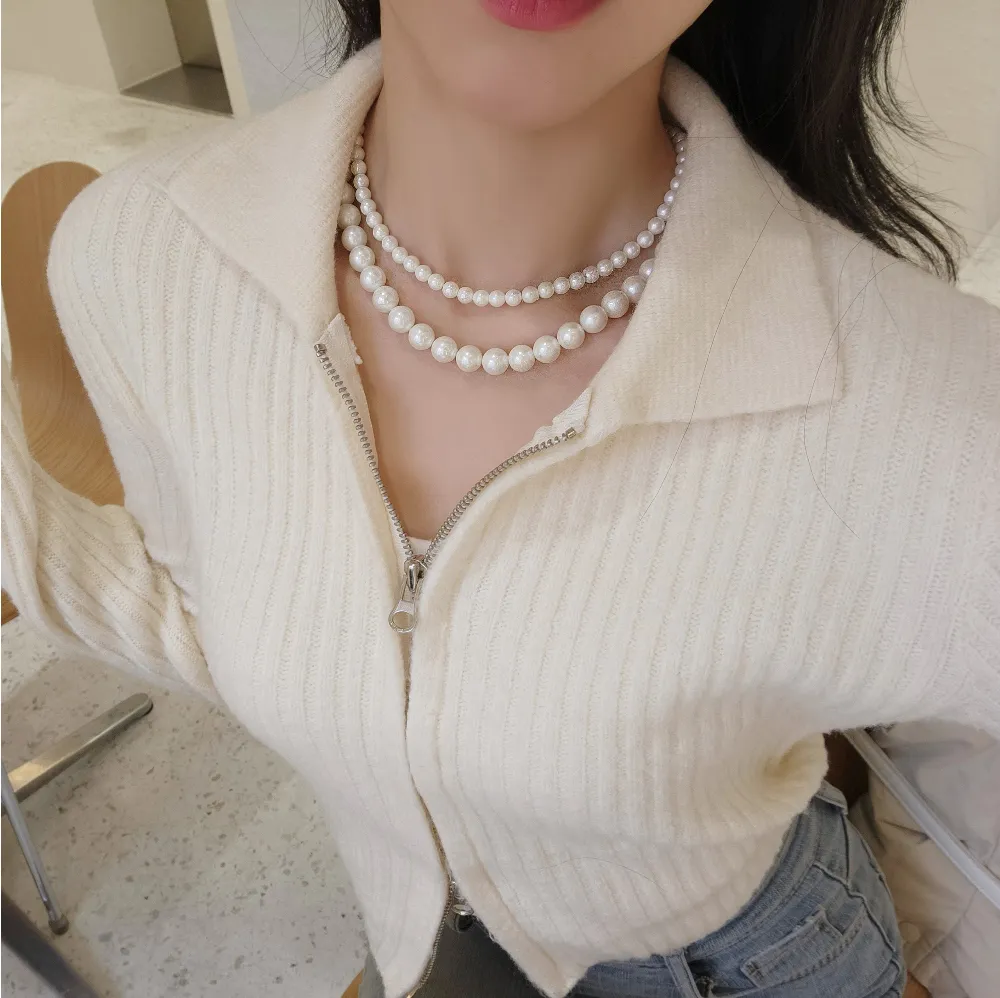 10mm Pearl Necklace detail 4