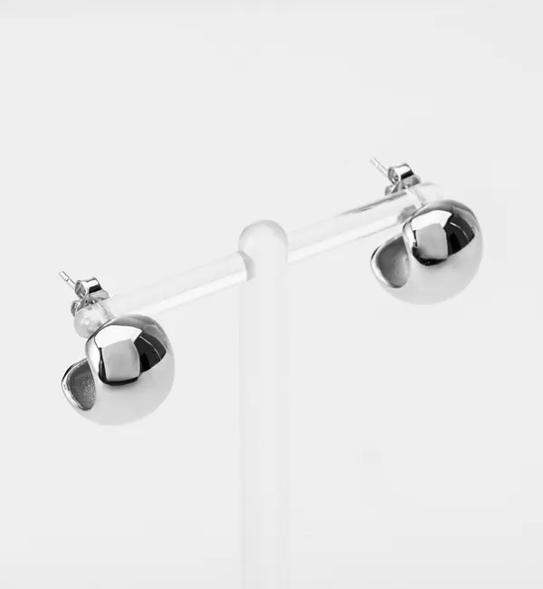 Rounded Volume Earrings