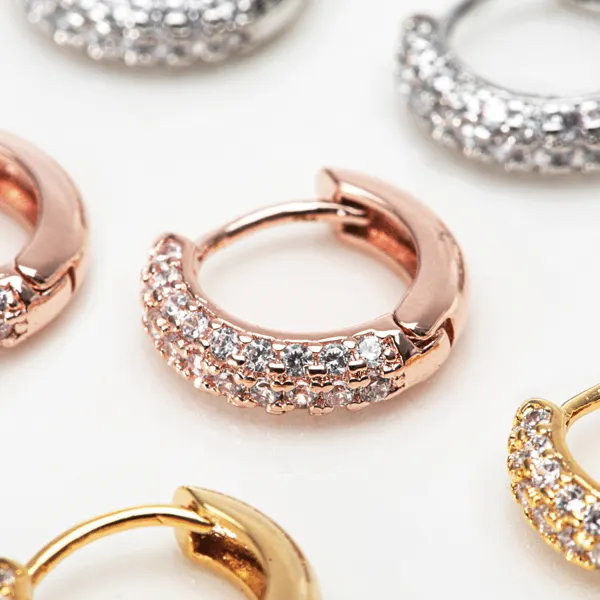Crystal Circle Huggies