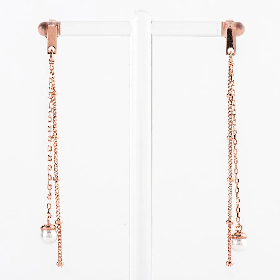 Chain & Pearl Drops — view 1
