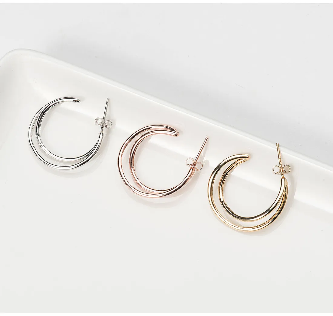 Twisted Half Hoops detail 4