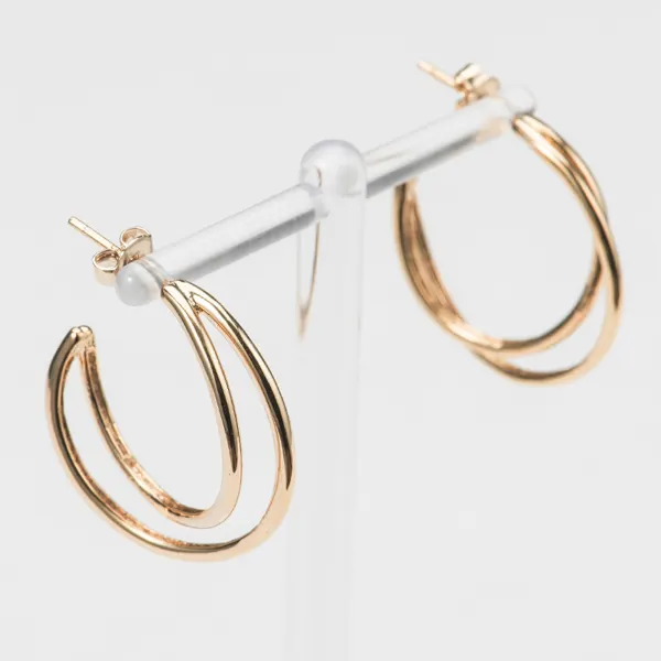Twisted Half Hoops