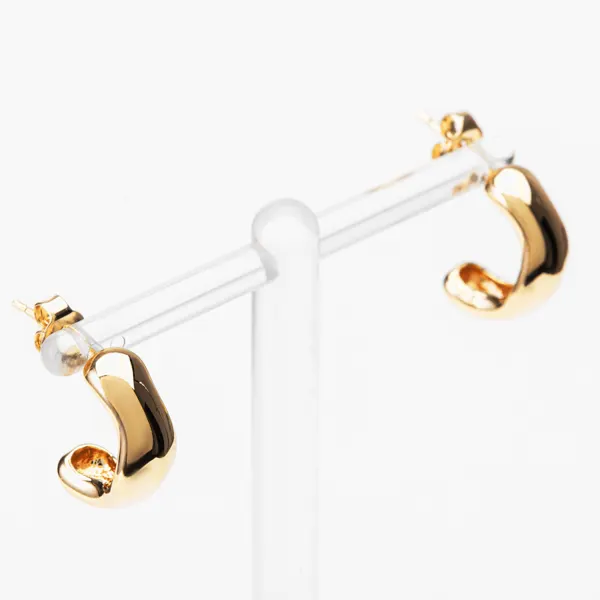 Bold Wave Half Hoops