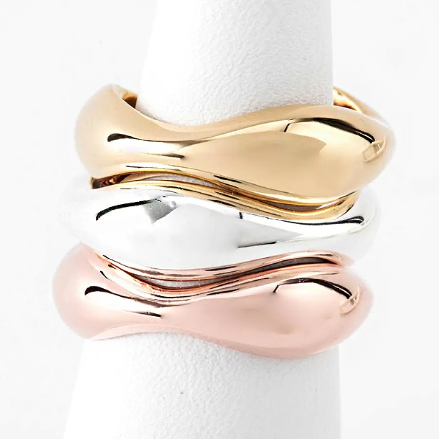 Bold Wave Ring — view 1