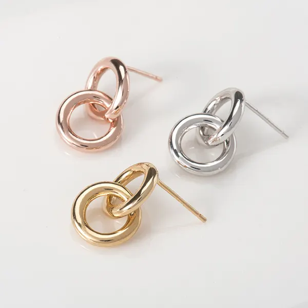 Double Oval Earrings