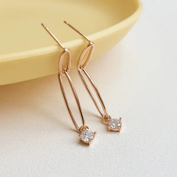 Oval Crystal Drops